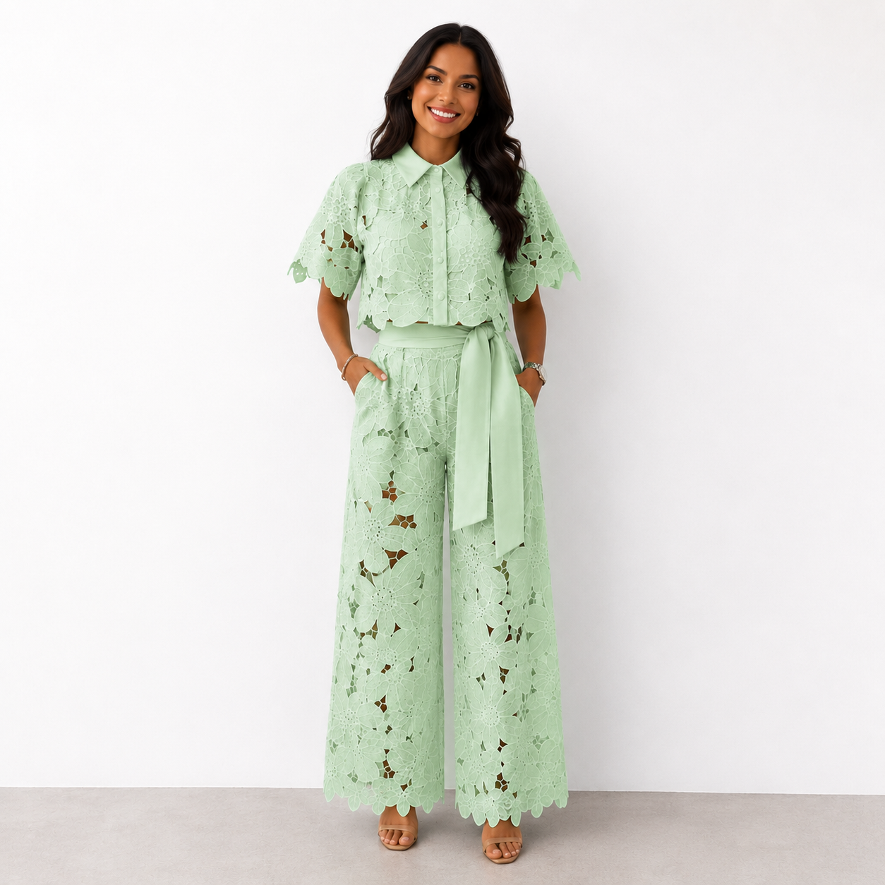 Isabella | Set Leggero In Tweed